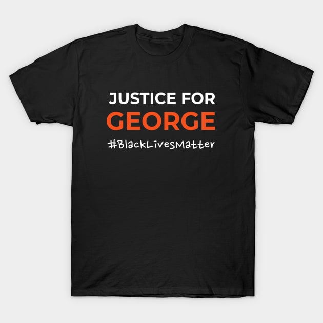 Justice For George T-Shirt by Yasna